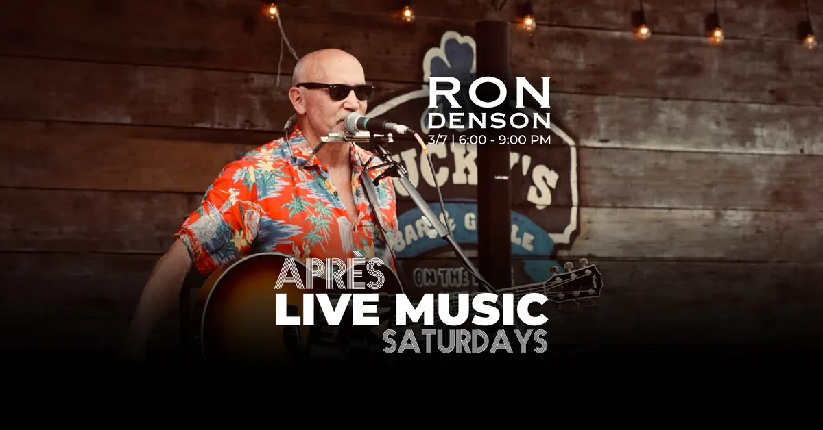 Apres Live Music with Ron Denson