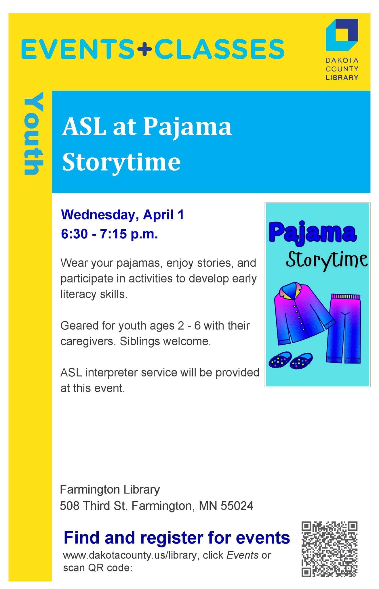 ASL at Pajama Storytime