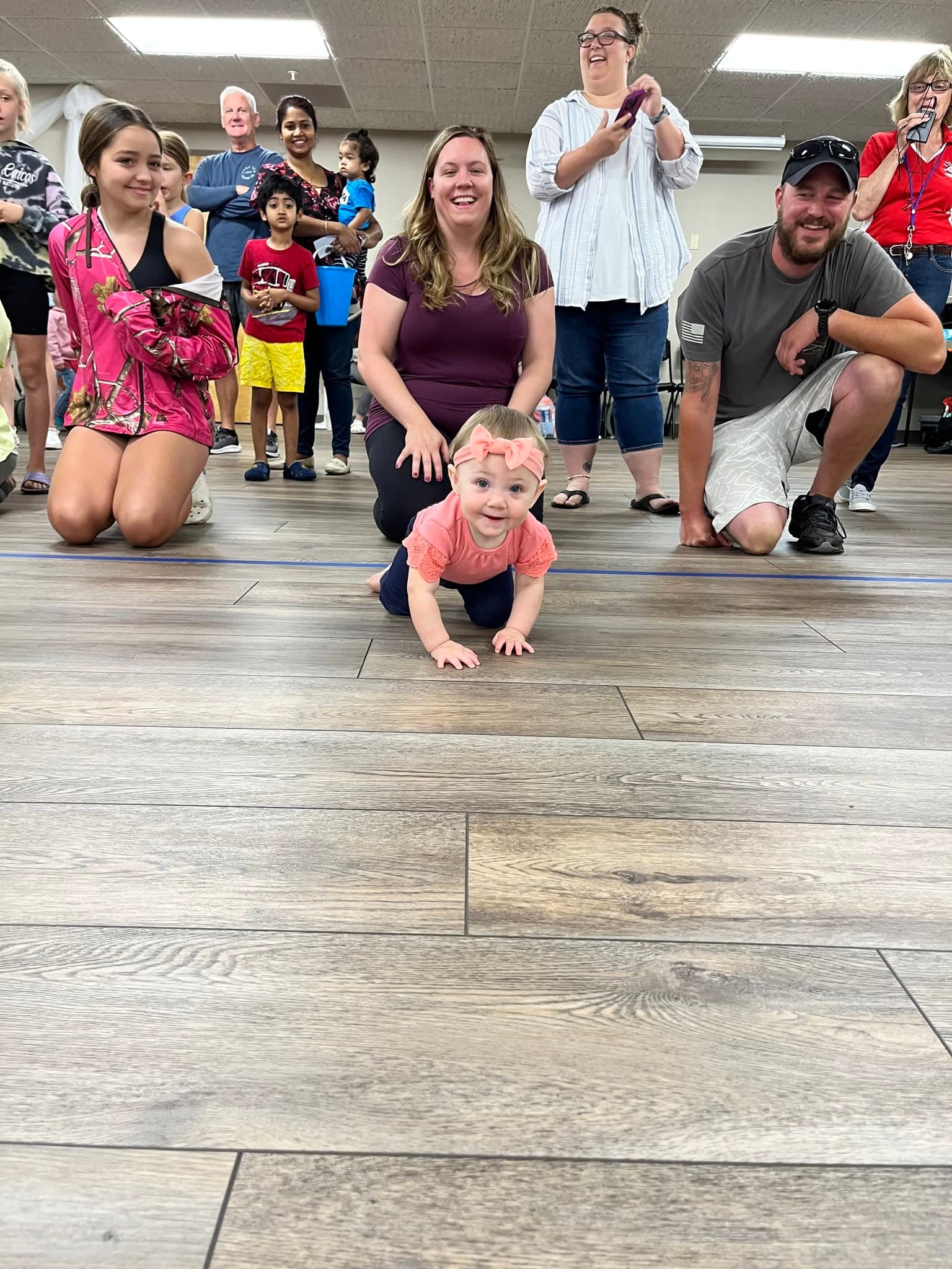 Baby Crawl Race