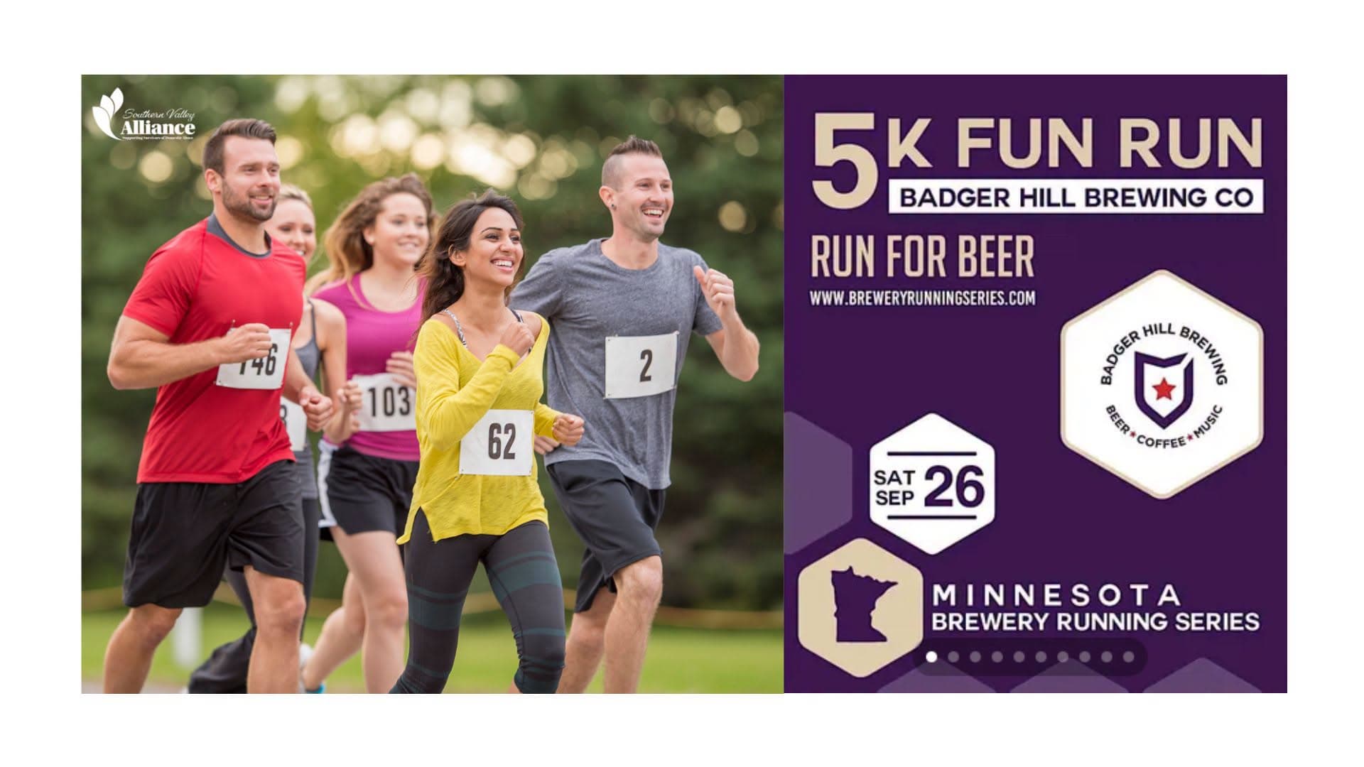 5K Fun Run at Badger Hill (Brewery Running Series)