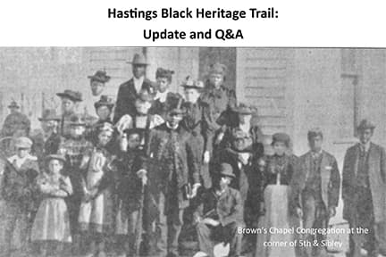 Black Heritage Trail Community Meeting