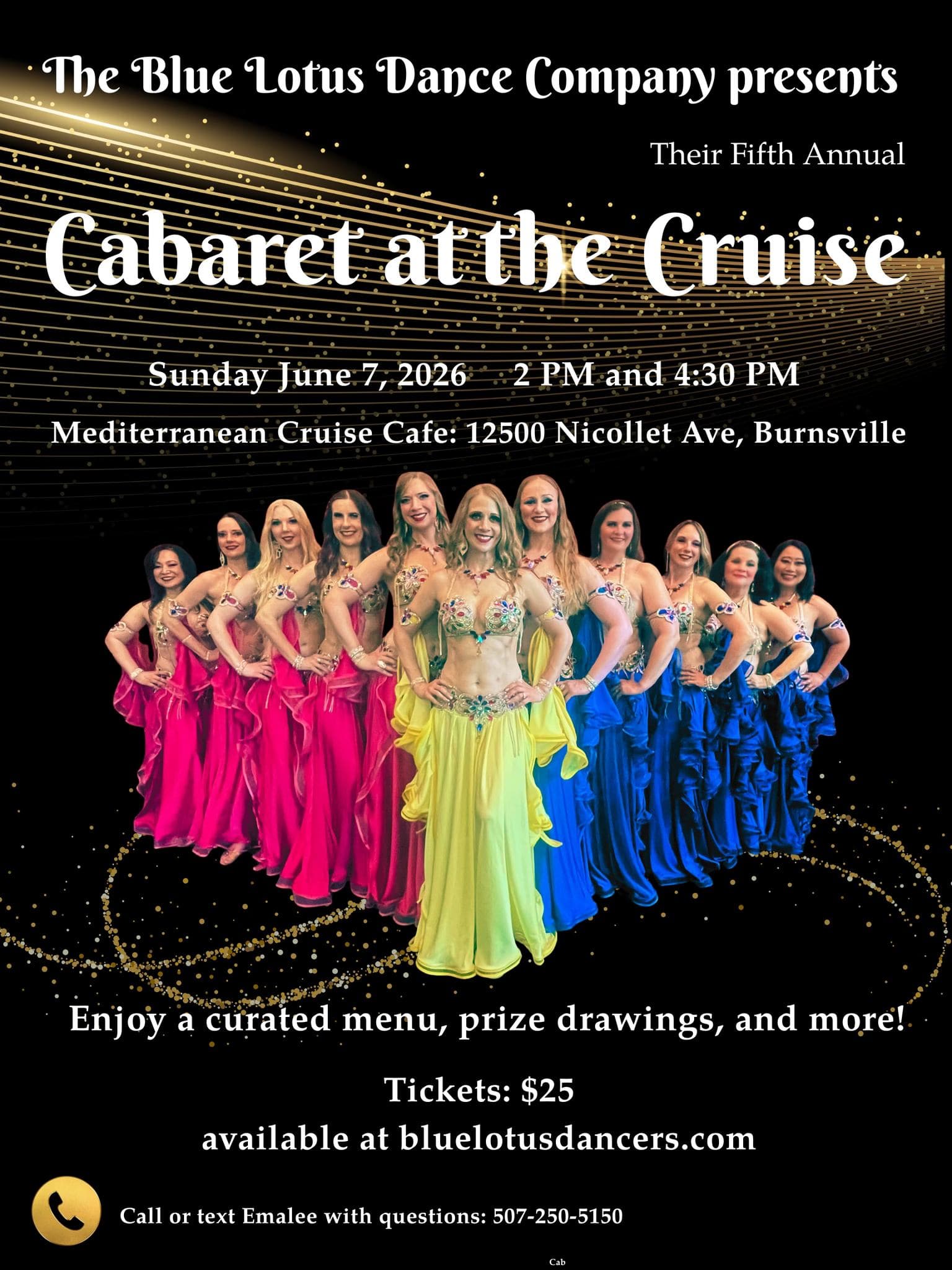 Blue Lotus Bellydance Company Afternoon Dance Show