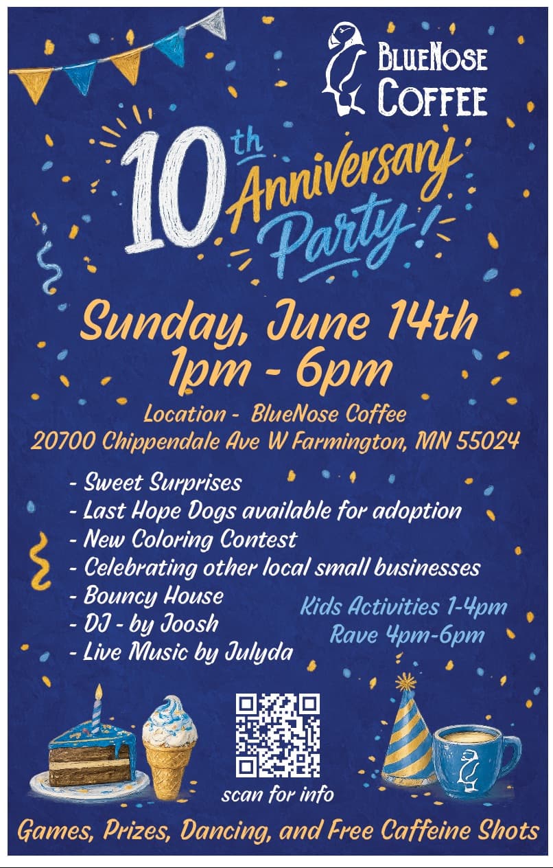BlueNose 10th Anniversary Celebration 🎉