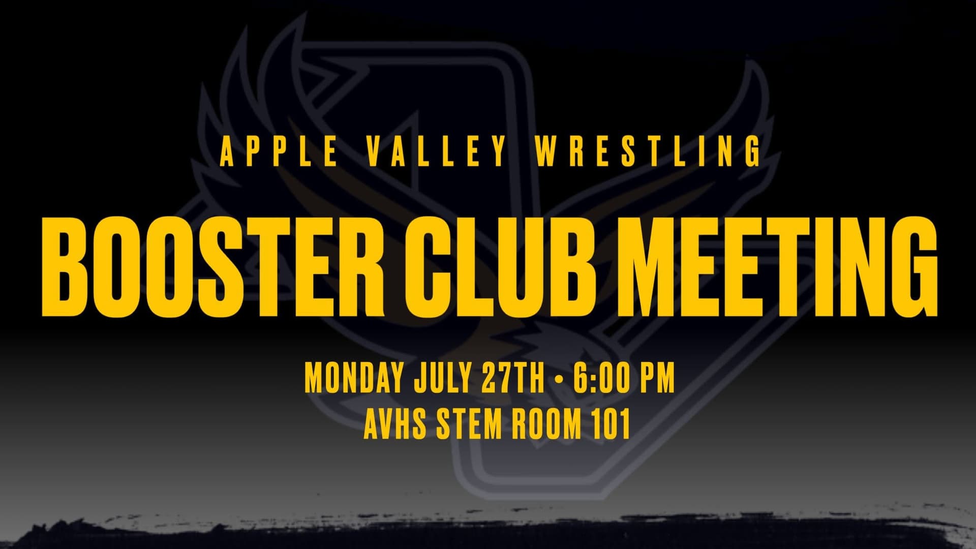 BOOSTER CLUB MEETING