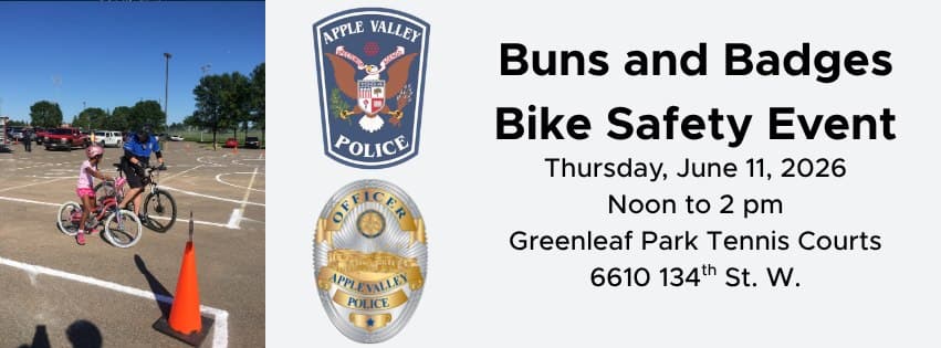 Buns and Badges Bike Safety Event