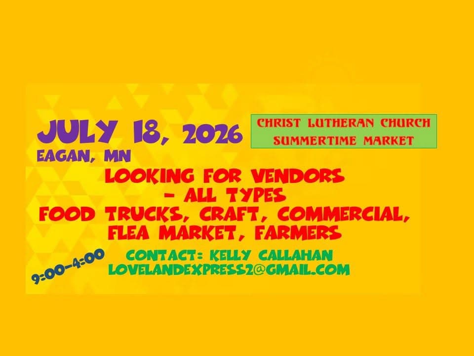CHRIST LUTHERAN CHURCH SUMMERTIME MARKET