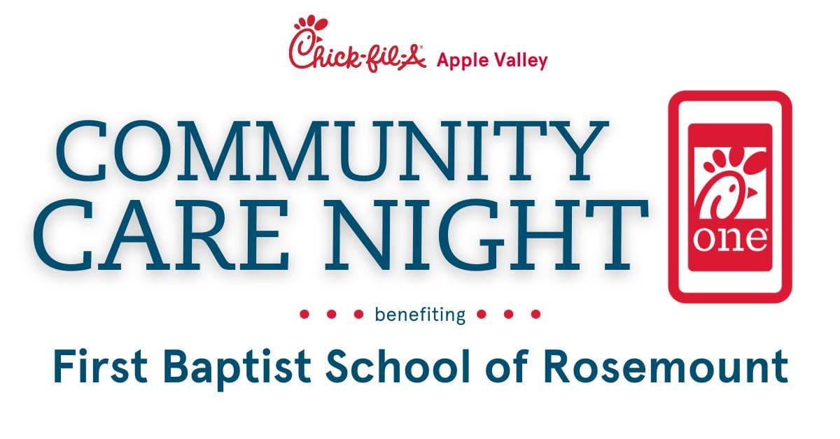 Community Care Night - First Baptist School of Rosemount