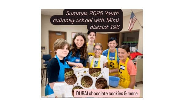 Culinary School with Mimi (ages 11-15)