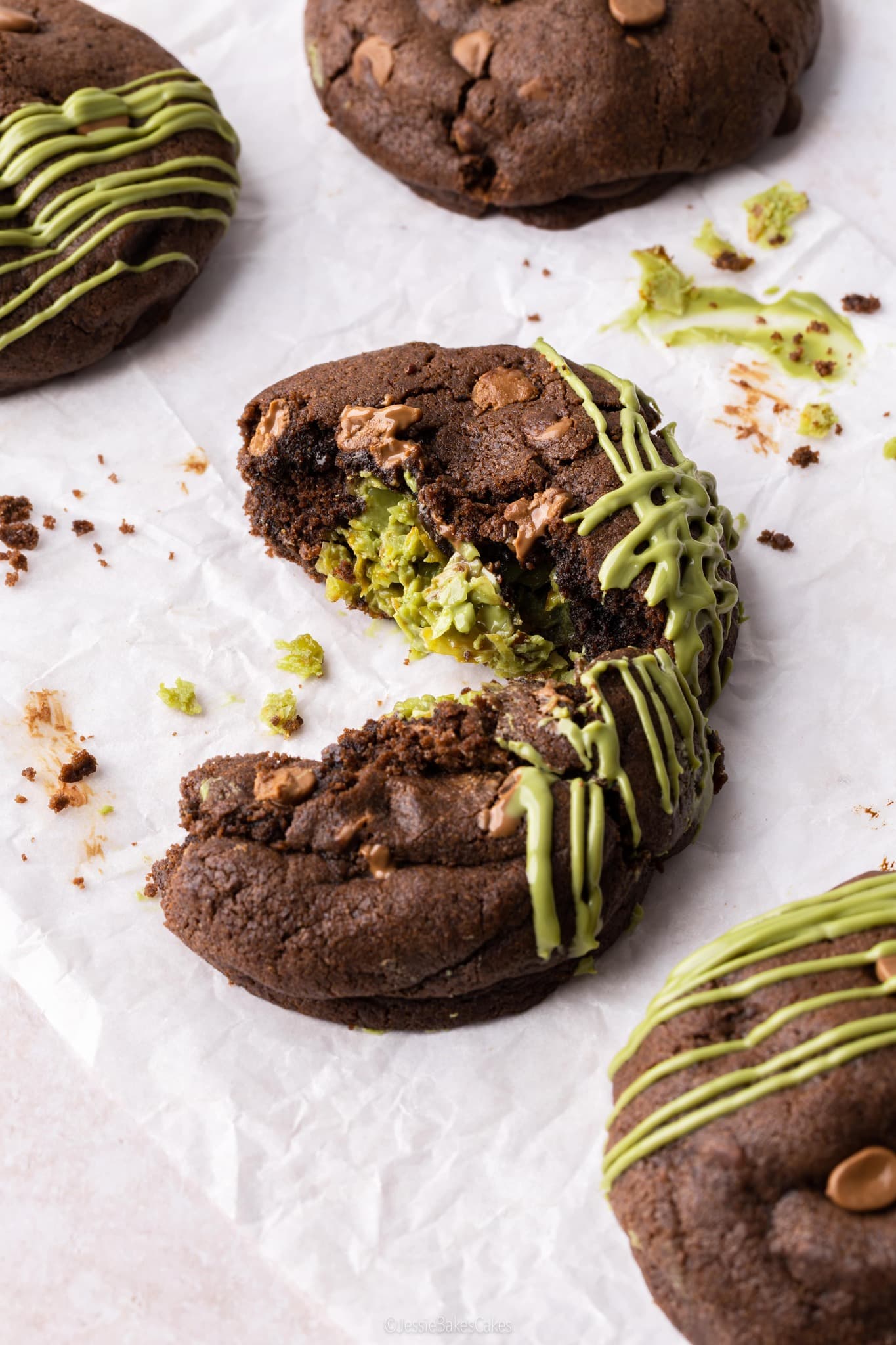 Dubai Chocolate Pistachio Kunafa Cookies (adult and child, ages 10-14)