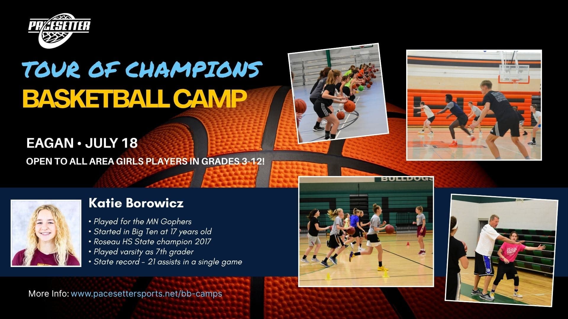 Eagan Tour of Champions Basketball Camp