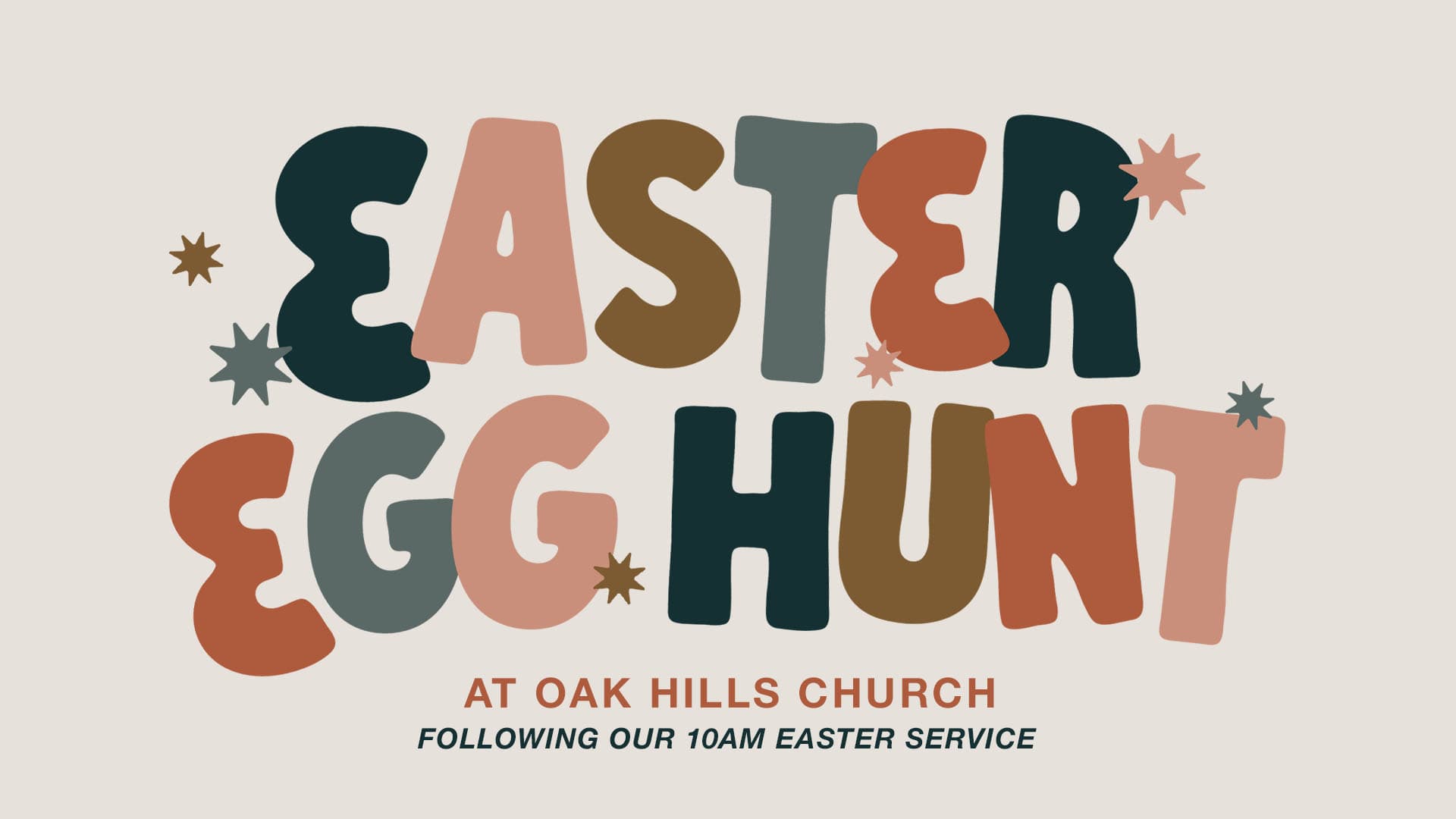 Easter Egg Hunt at Oak Hills Church