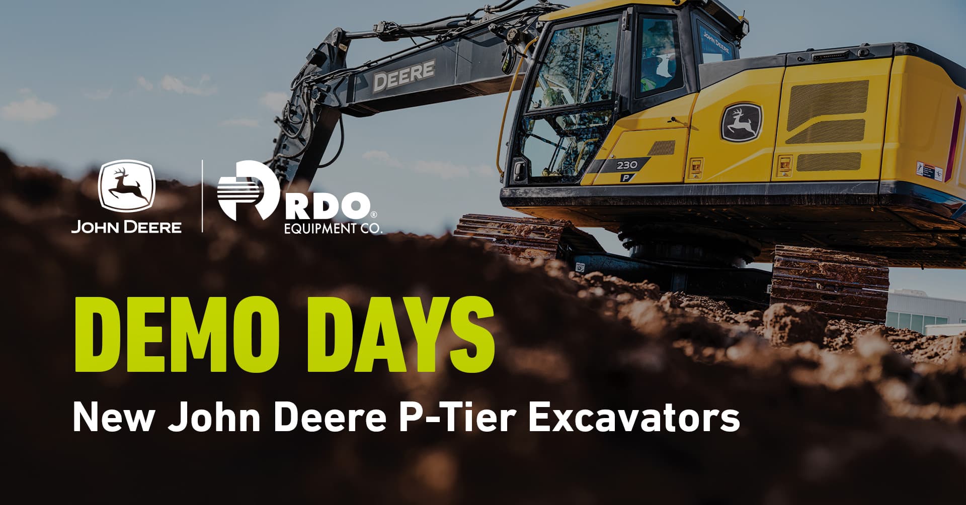Excavator Demo Day | John Deere P-Tier Excavators