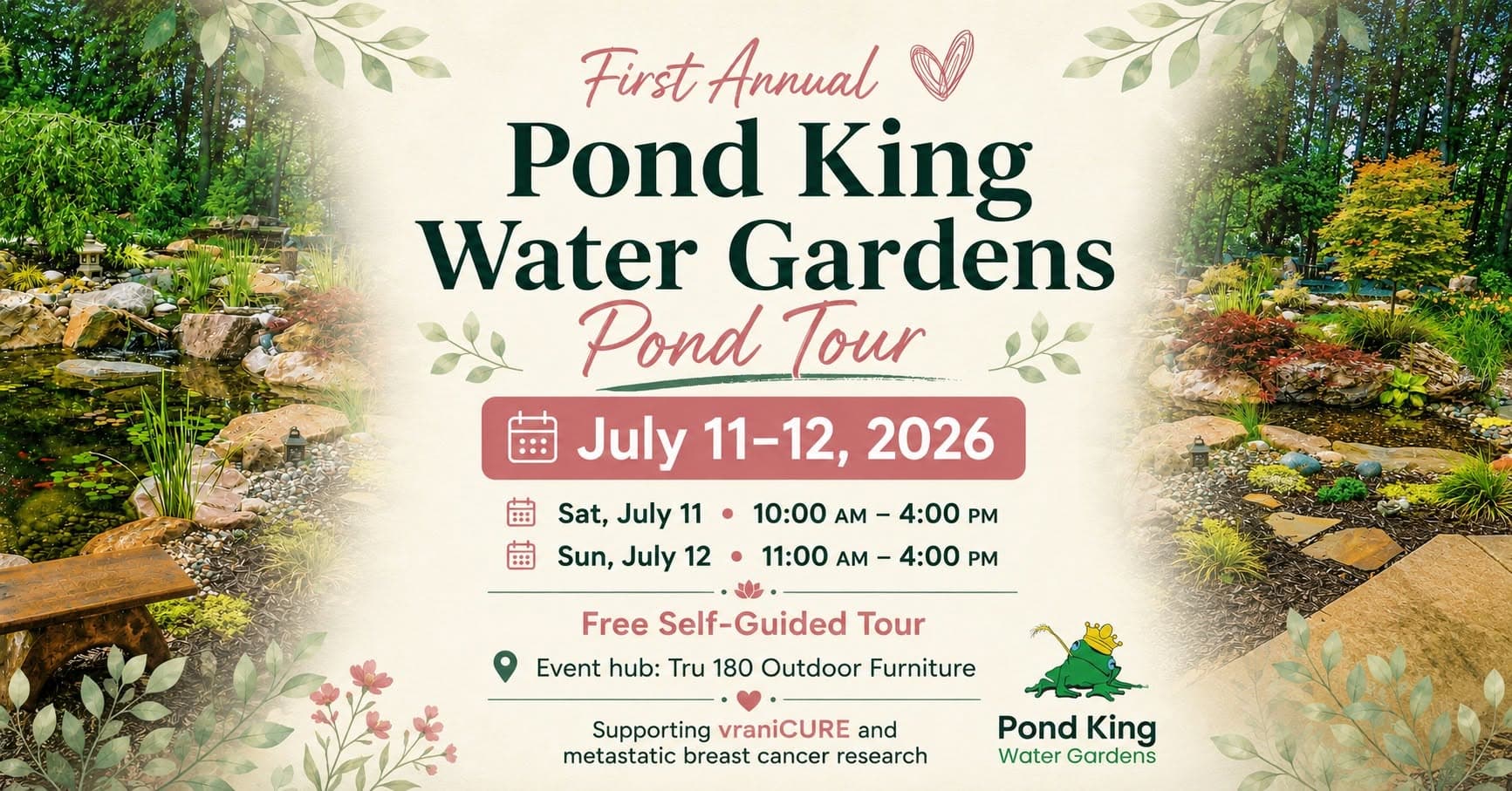First Annual Pond King Water Gardens Pond Tour