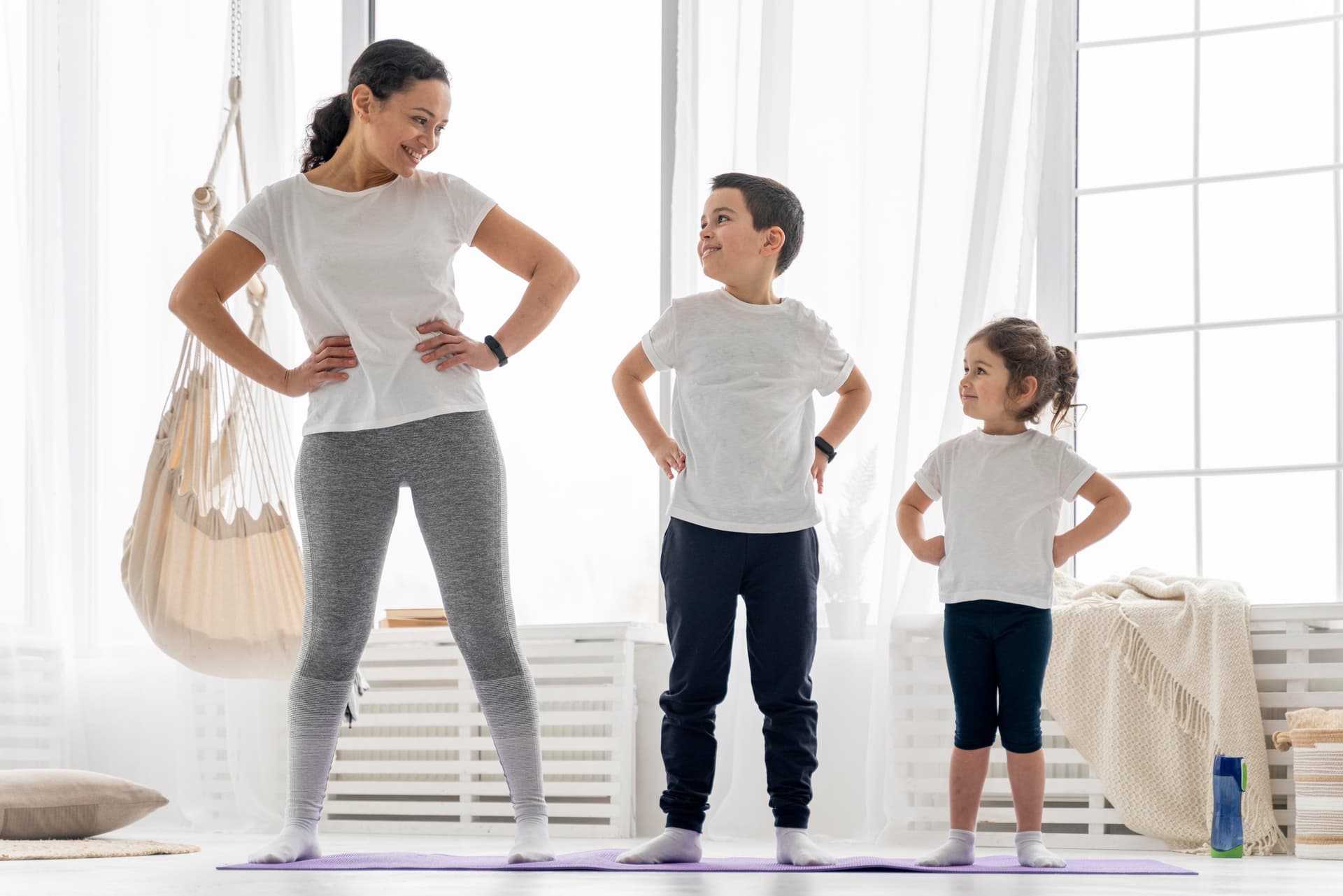 Follow the Leader Fitness (adult and child ages 5-10)
