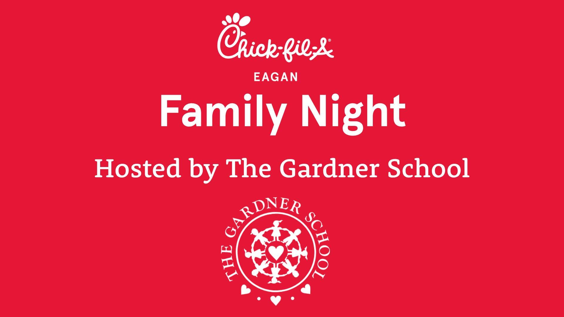Gardner School Family Night at Chick-fil-A Eagan