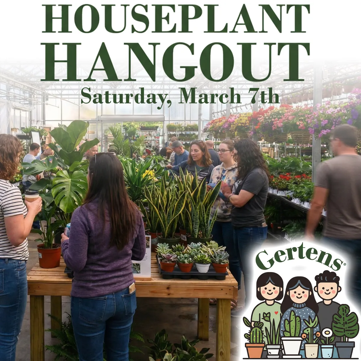 Gertens Houseplant Hangout