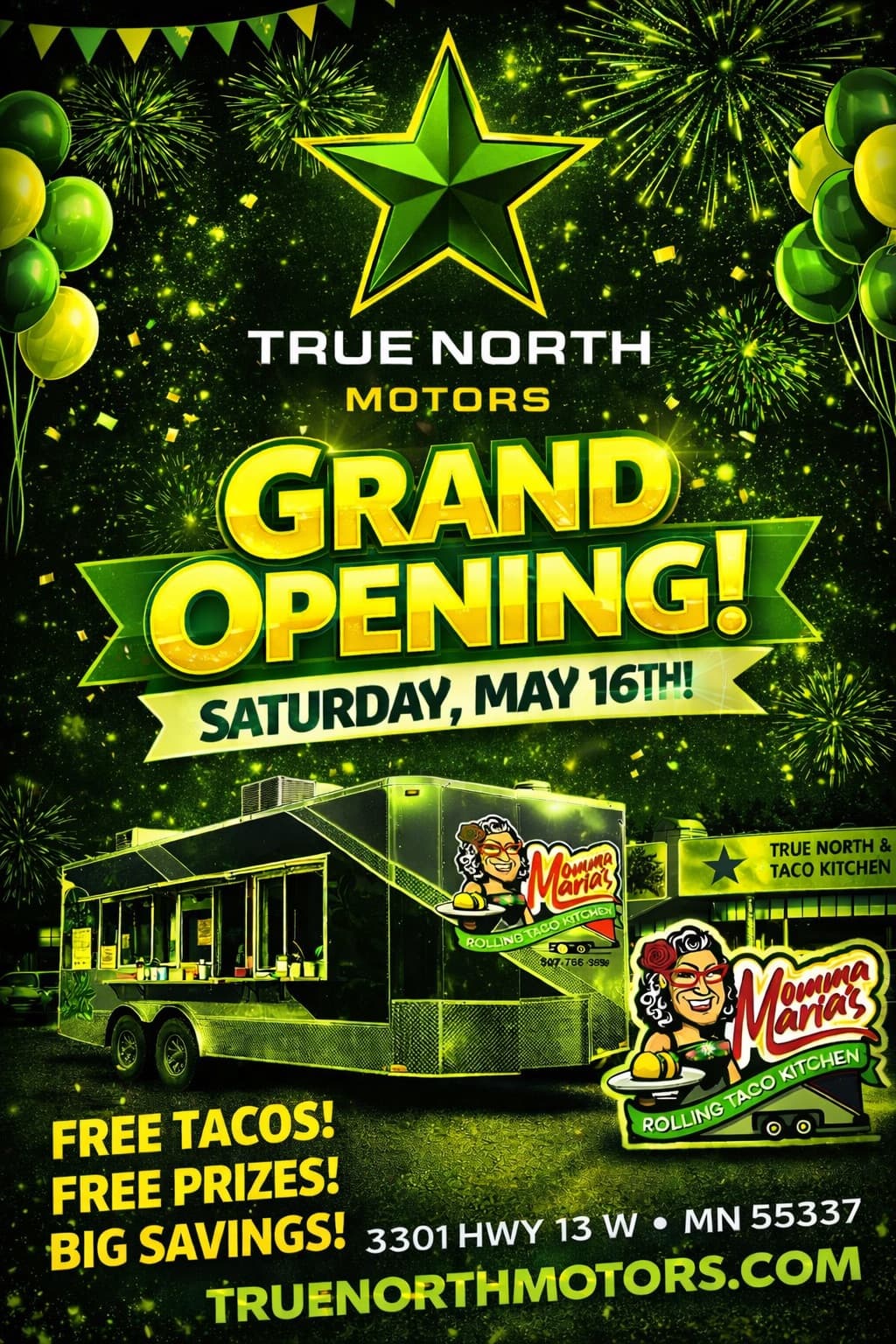 GRAND OPENING - True North Motors