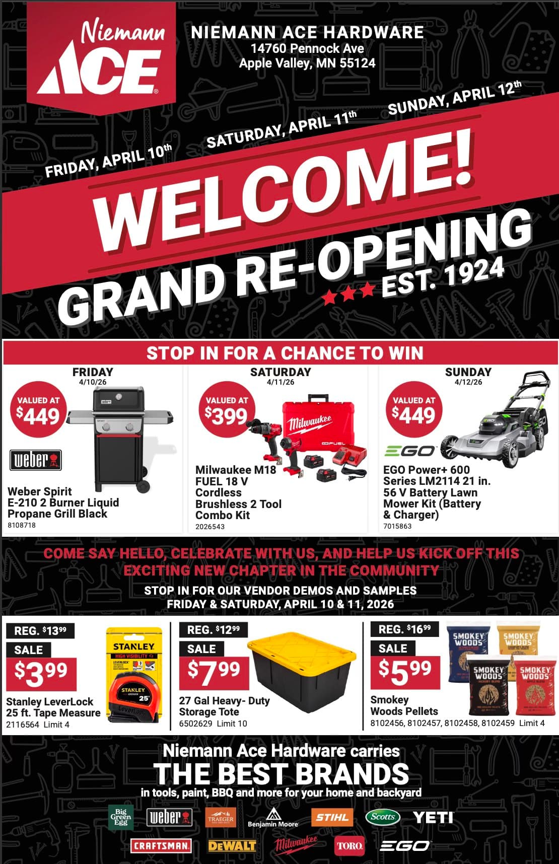 Grand Re-Opening Celebration!