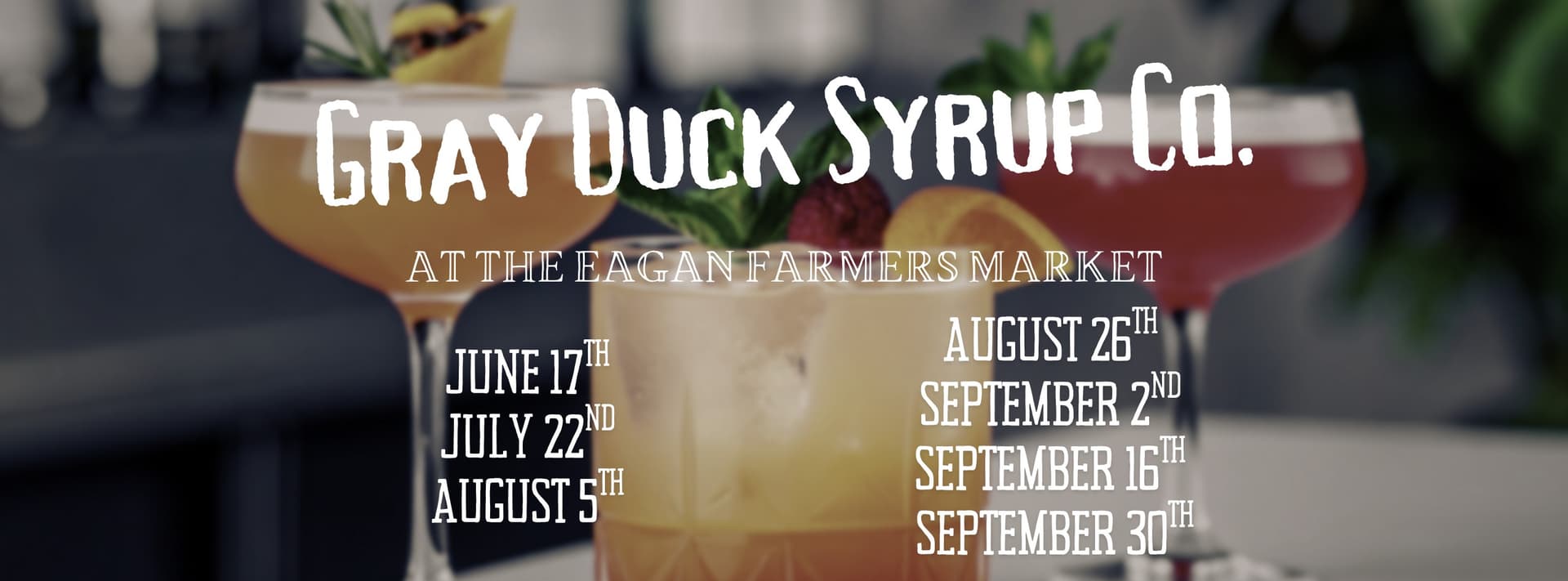 Gray Duck Syrup Co. at the Eagan Farmers Market