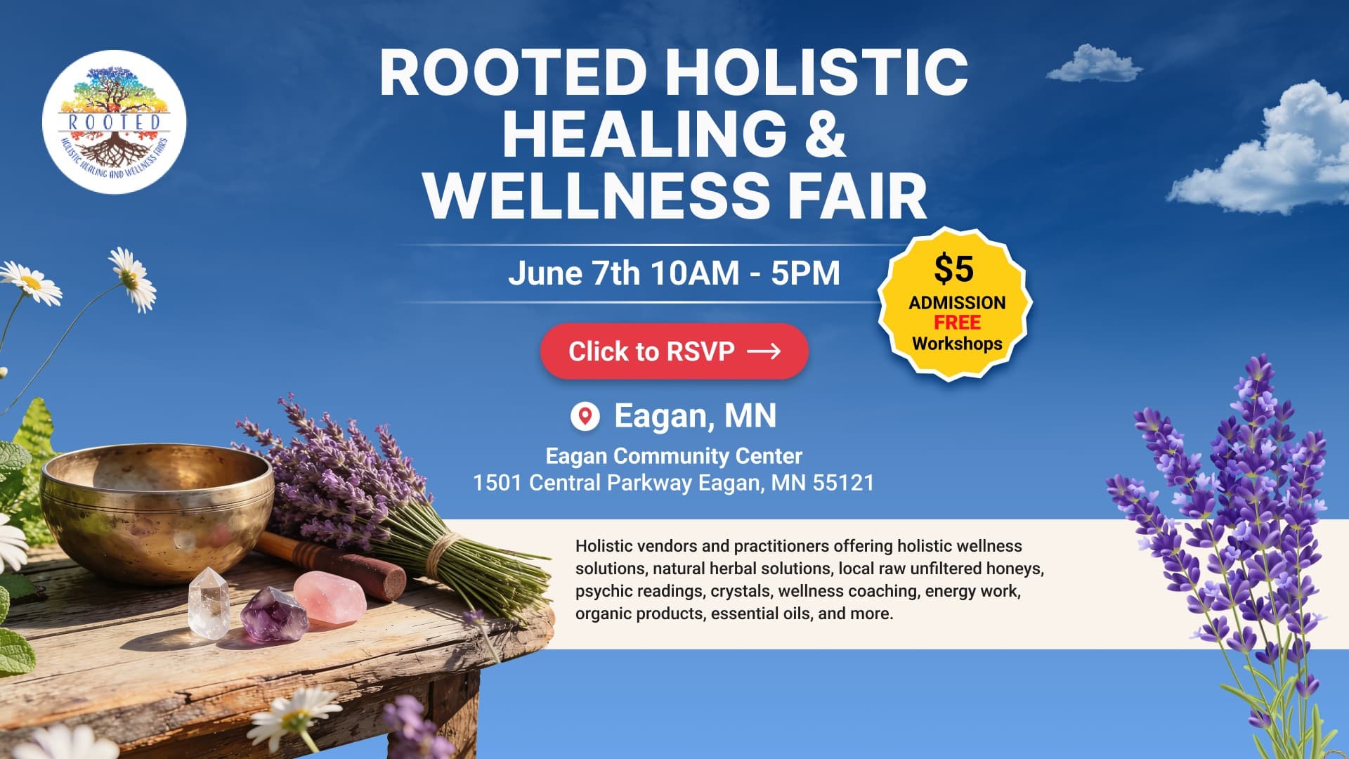 Holistic Healing & Wellness Fair Eagan, MN