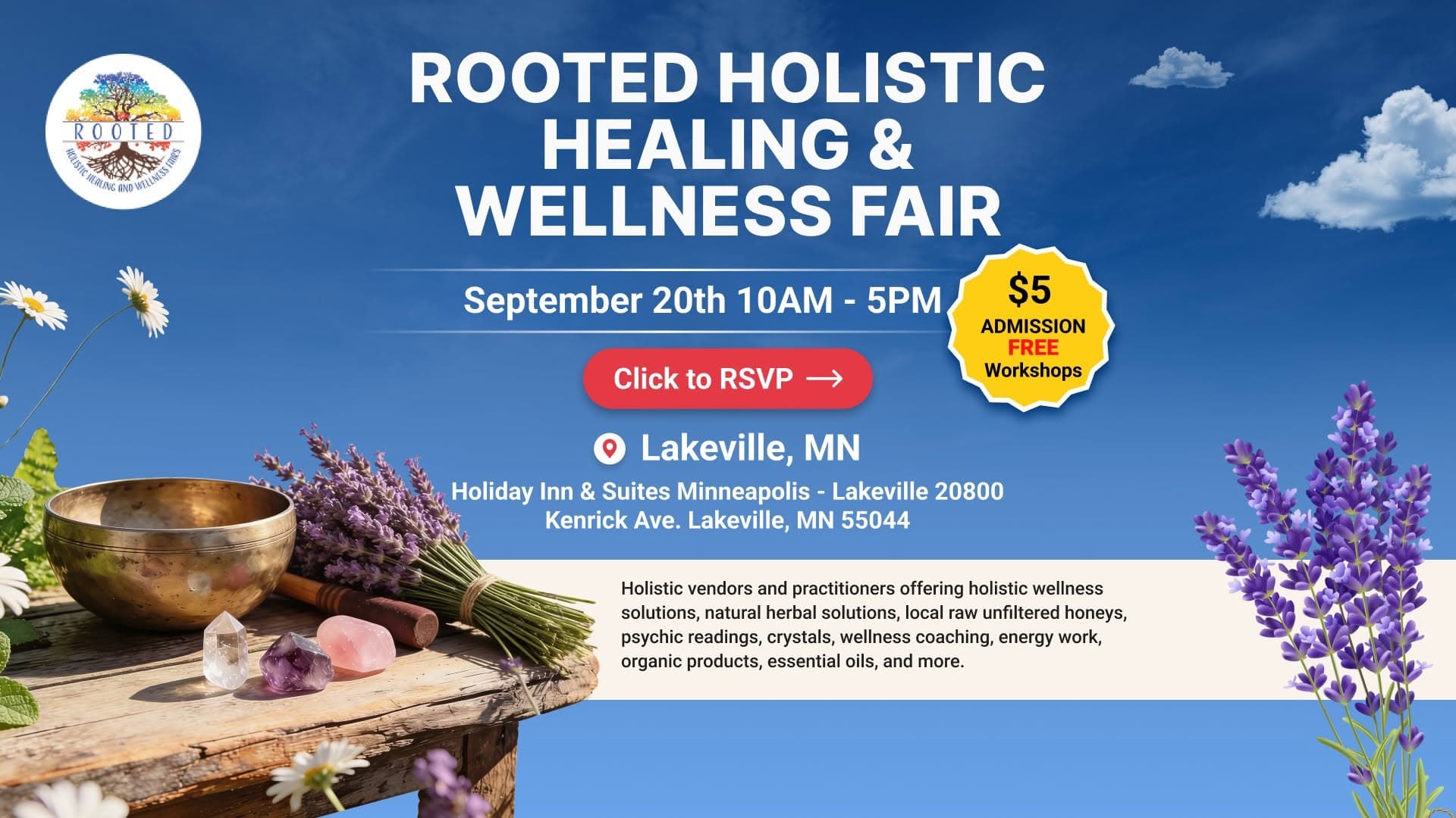 Holistic Healing & Wellness Fair Lakeville, MN