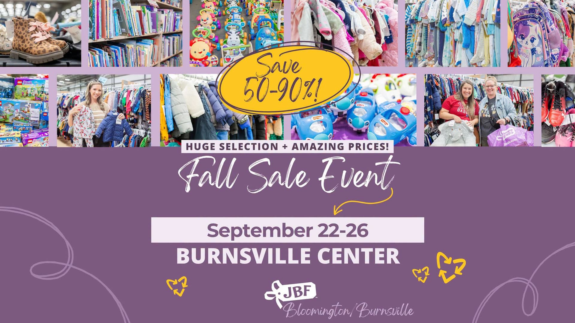 JBF Bloomington/Burnsville Fall Kids Resale