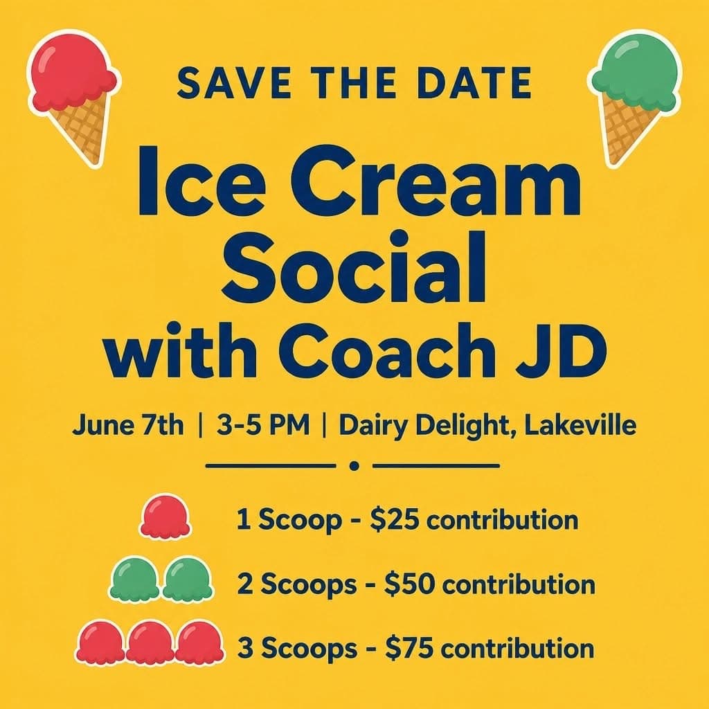 Ice Cream Social: Fundraiser for JD Delgado