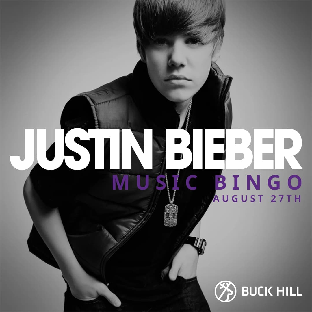 Justin Bieber Music Bingo