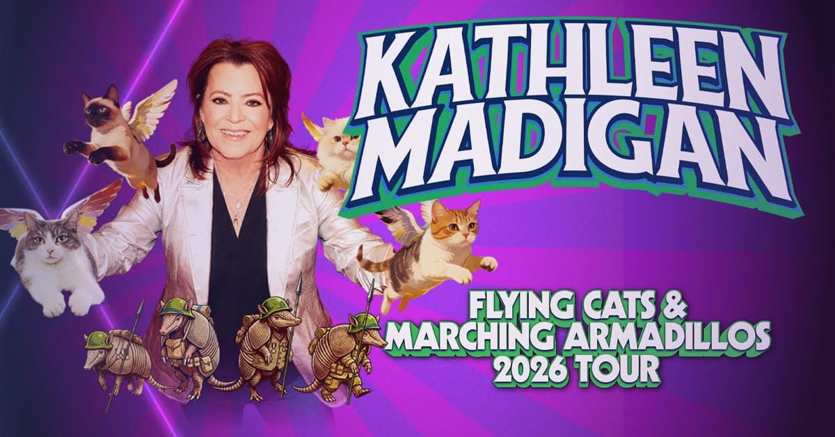 Kathleen Madigan: Flying Cats & Marching Armadillos Tour