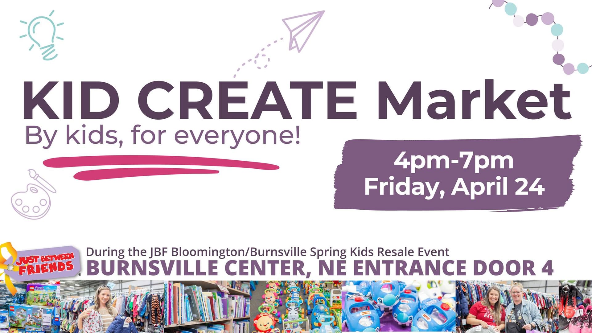 KID CREATE Market: By kids, for Everyone!