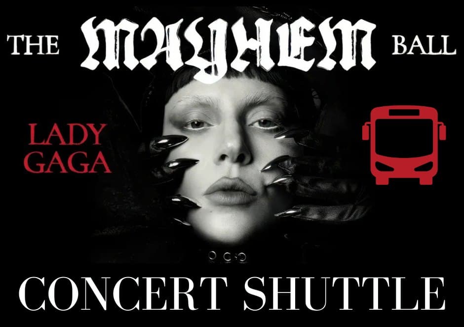 Lady Gaga Concert Shuttle