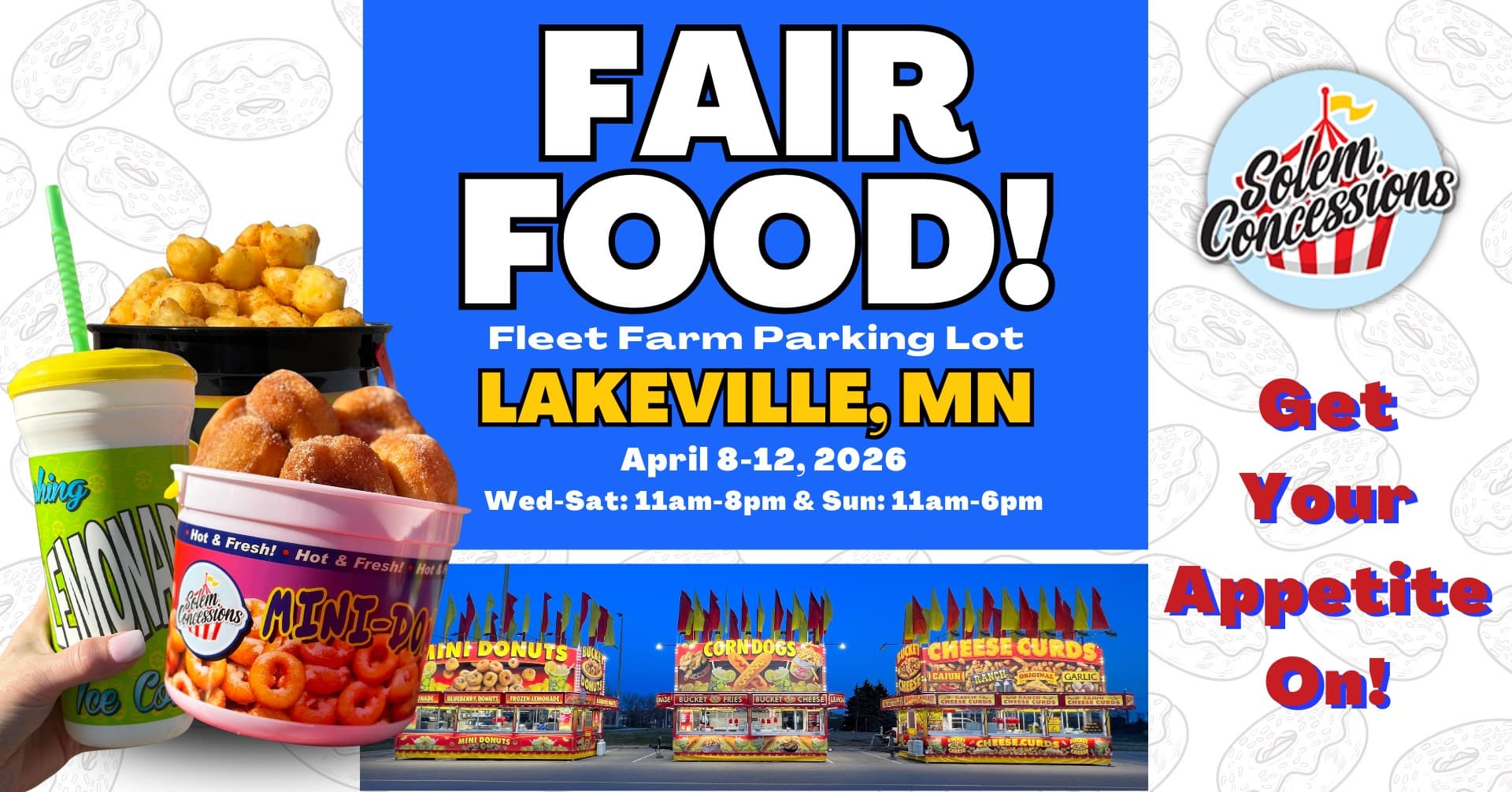 Lakeville, MN - Fair Food at Fleet Farm!