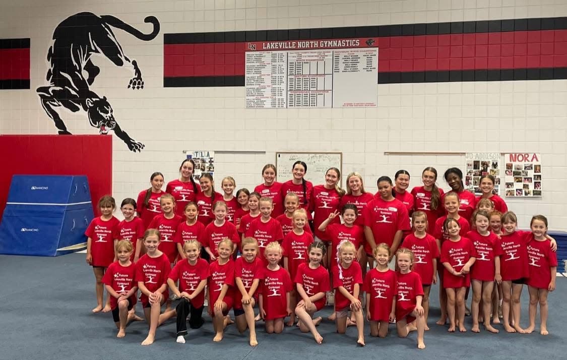 Lakeville North's Little Cats Gymnastics Camp