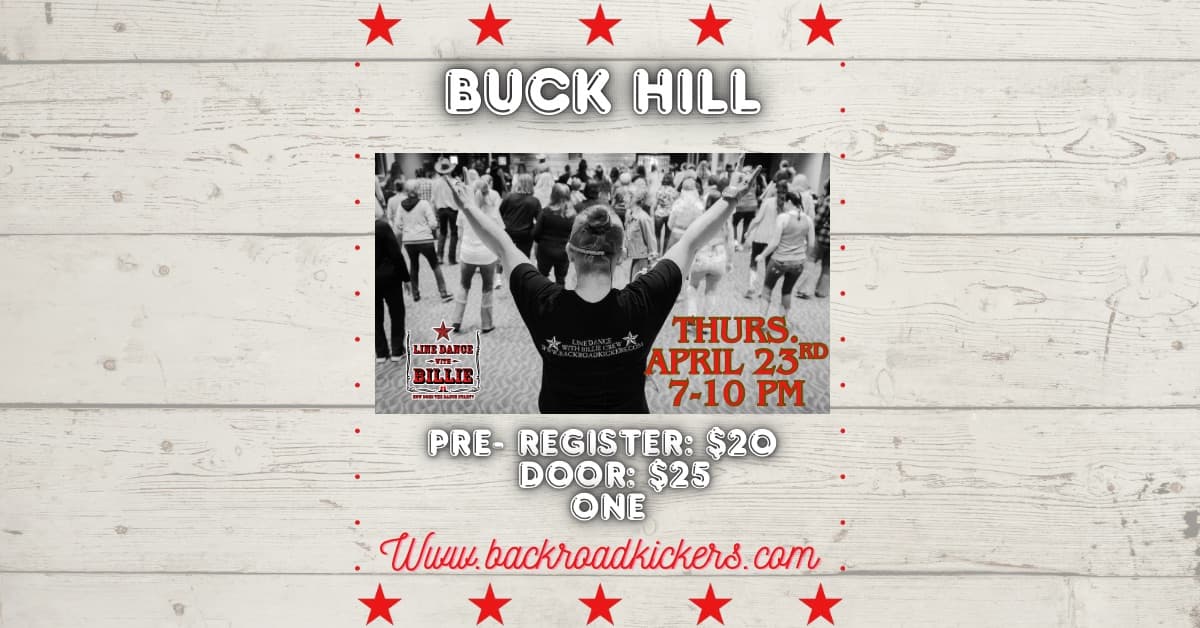Learn to line dance: Buck Hill