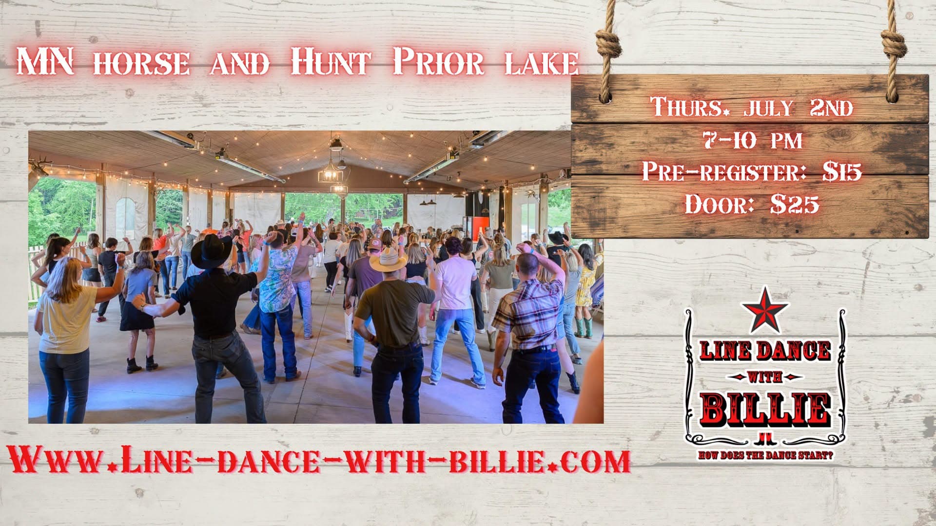 Learn to Line Dance — MN Horse and Hunt Club