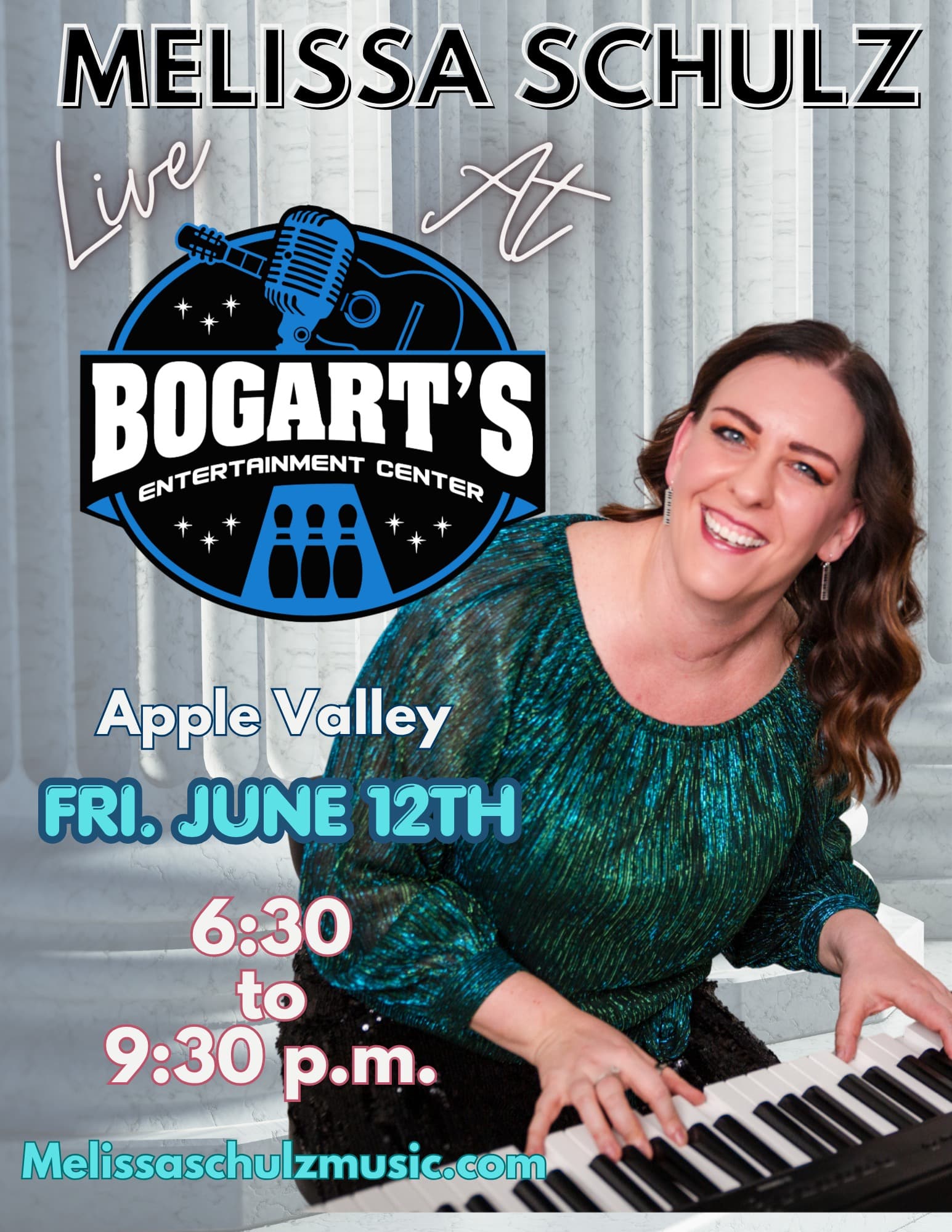 Melissa Schulz LIVE on the Patio at Bogarts