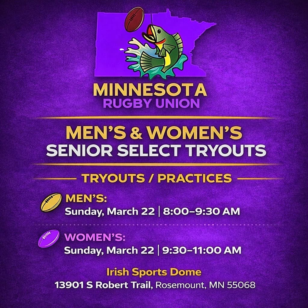 Minnesota Rugby Senior Selects Tryout #1