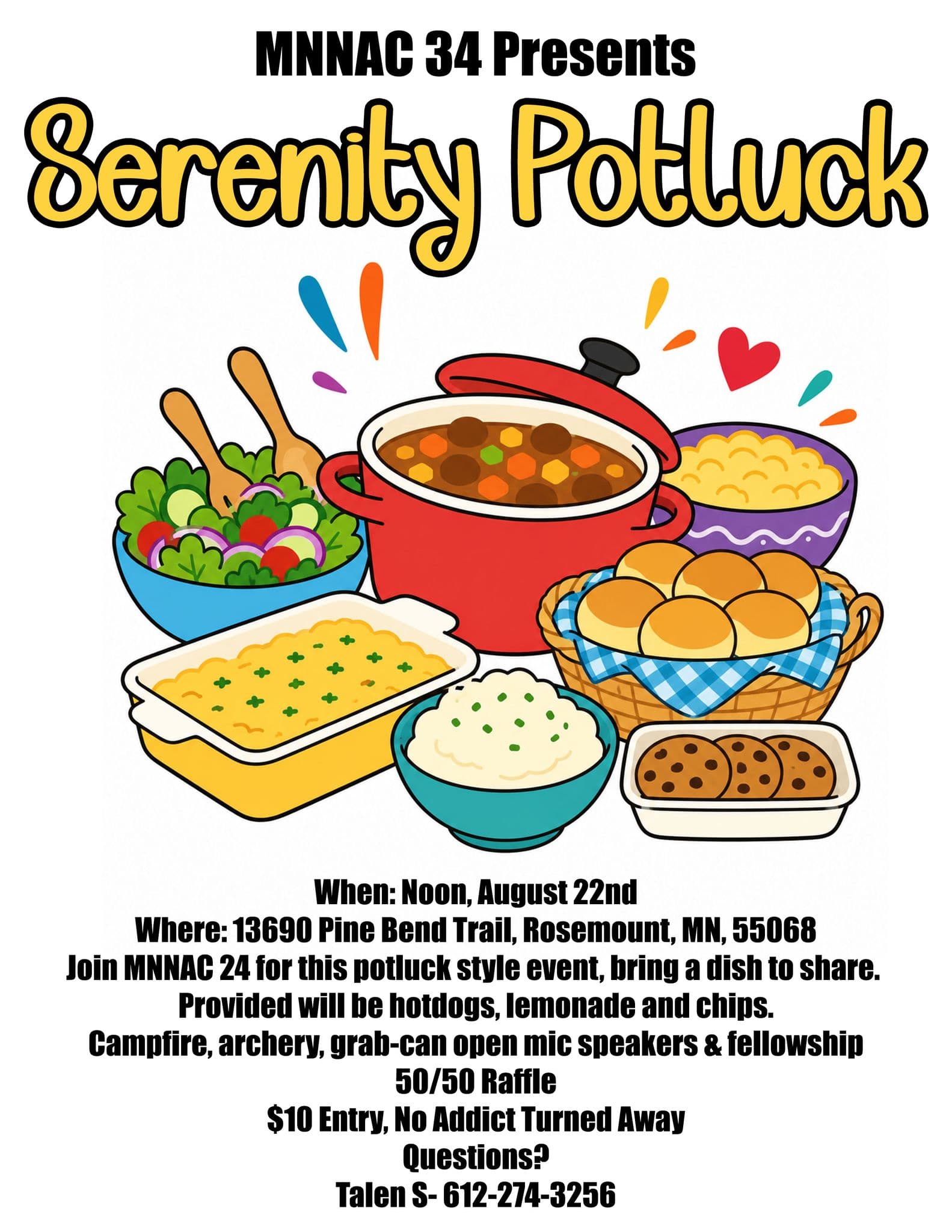 MNNAC 34 Serenity Potluck