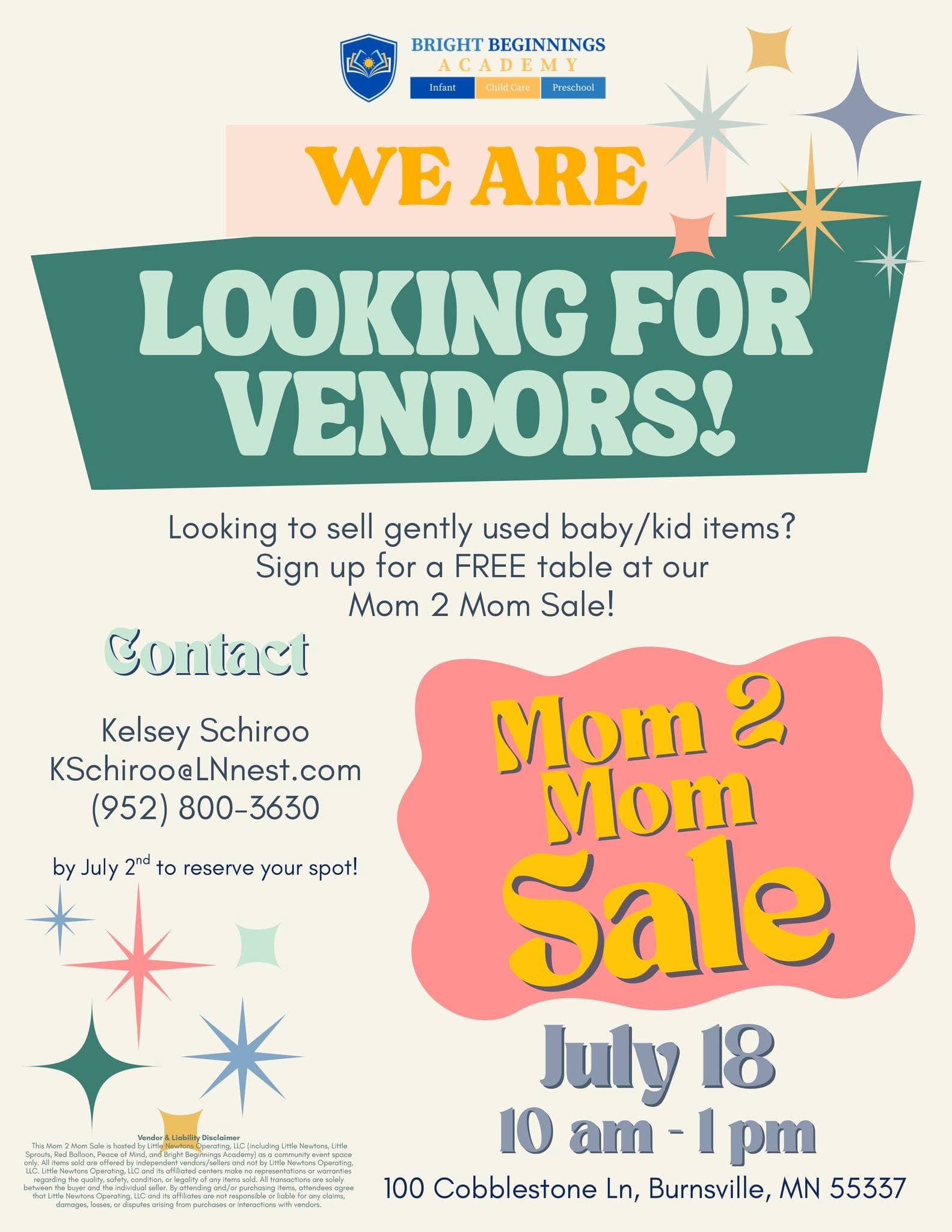 Mom2mom Sale