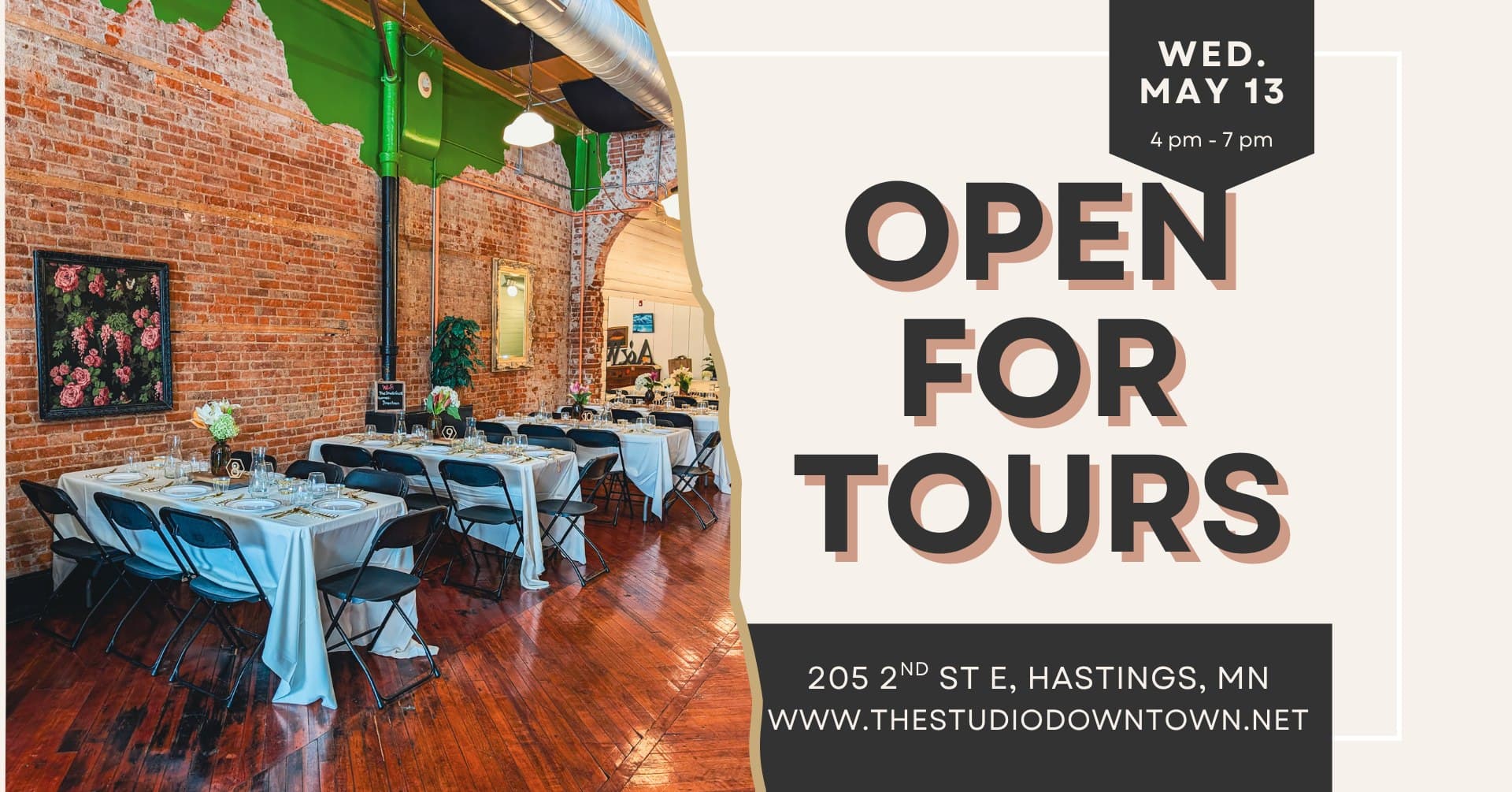 Open for Tours