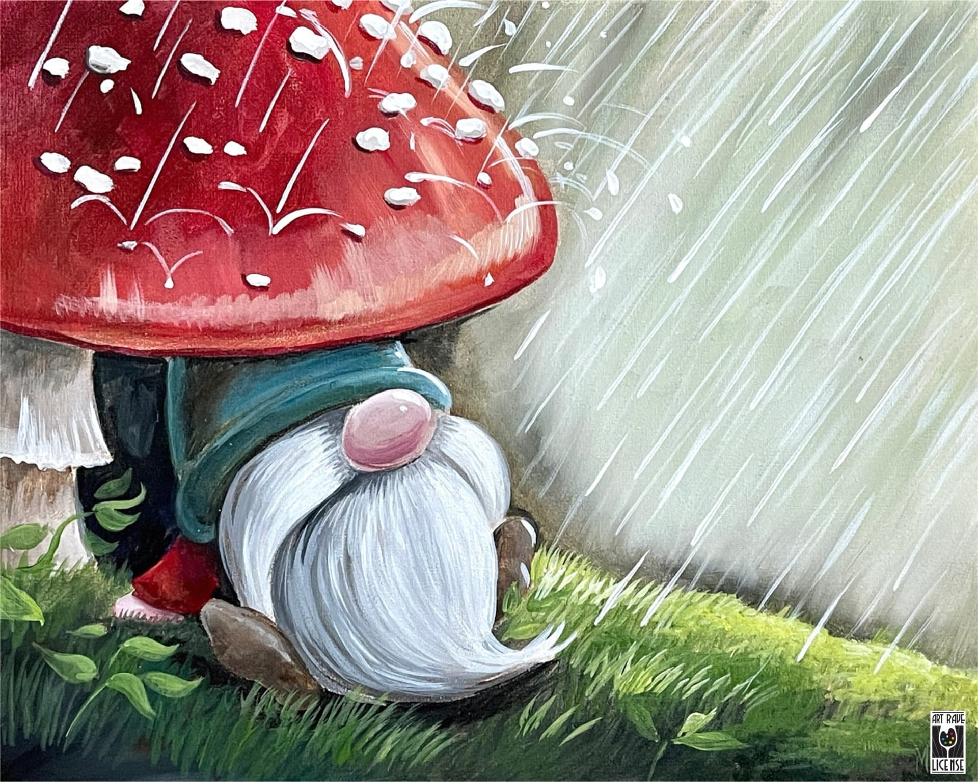 Paint April Showers at Omni Brewery