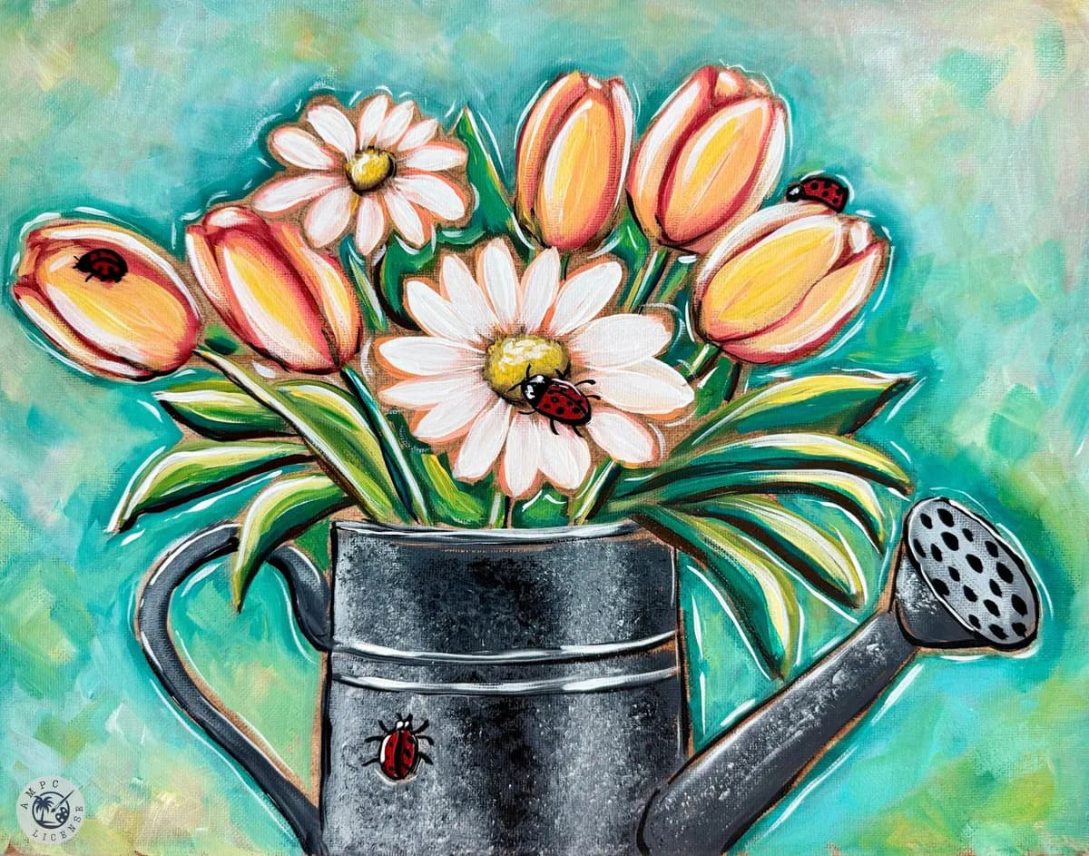Paint Spring in Bloom at Omni Brewery & Taproom
