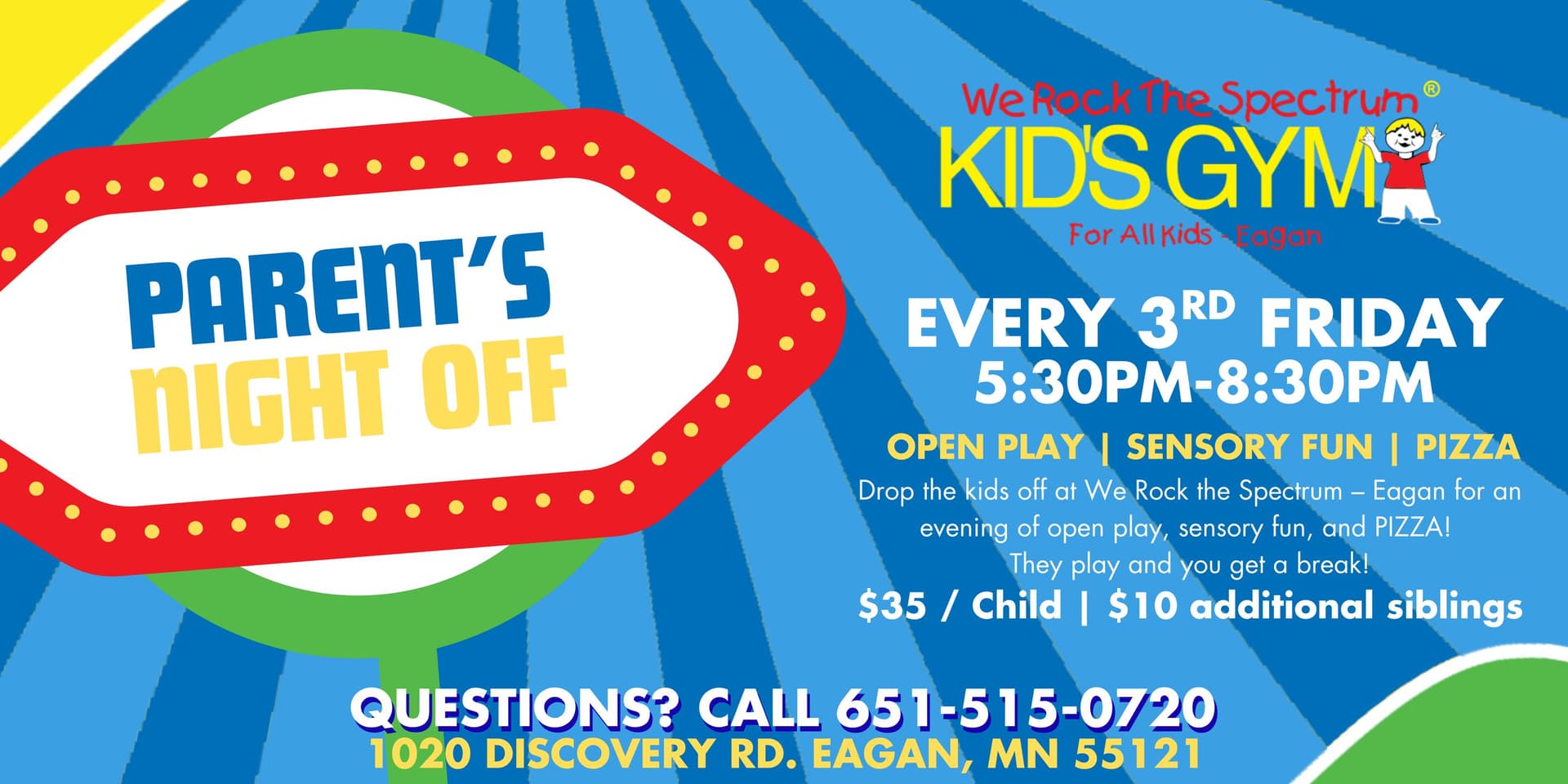 Parent's Night Off at WRTS-Eagan