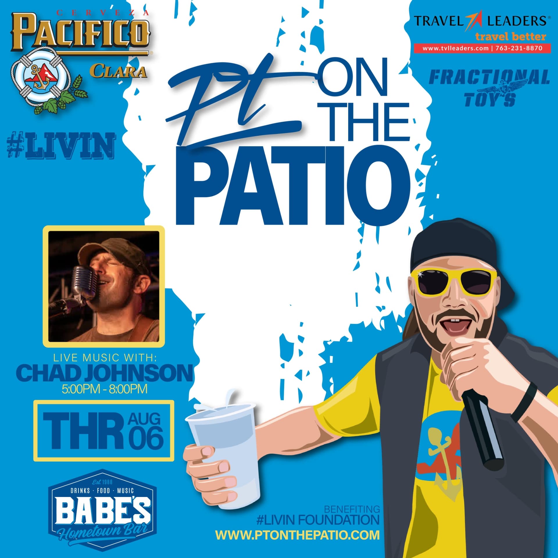 PT on the Patio Babe's Lakeville w/Chad Johnson