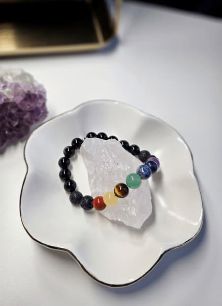 Rainbow Chakra Bracelet (adult and child ages 5+)