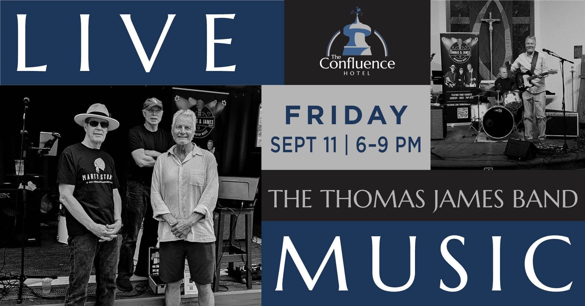 Rock n on the River - The Thomas James Band