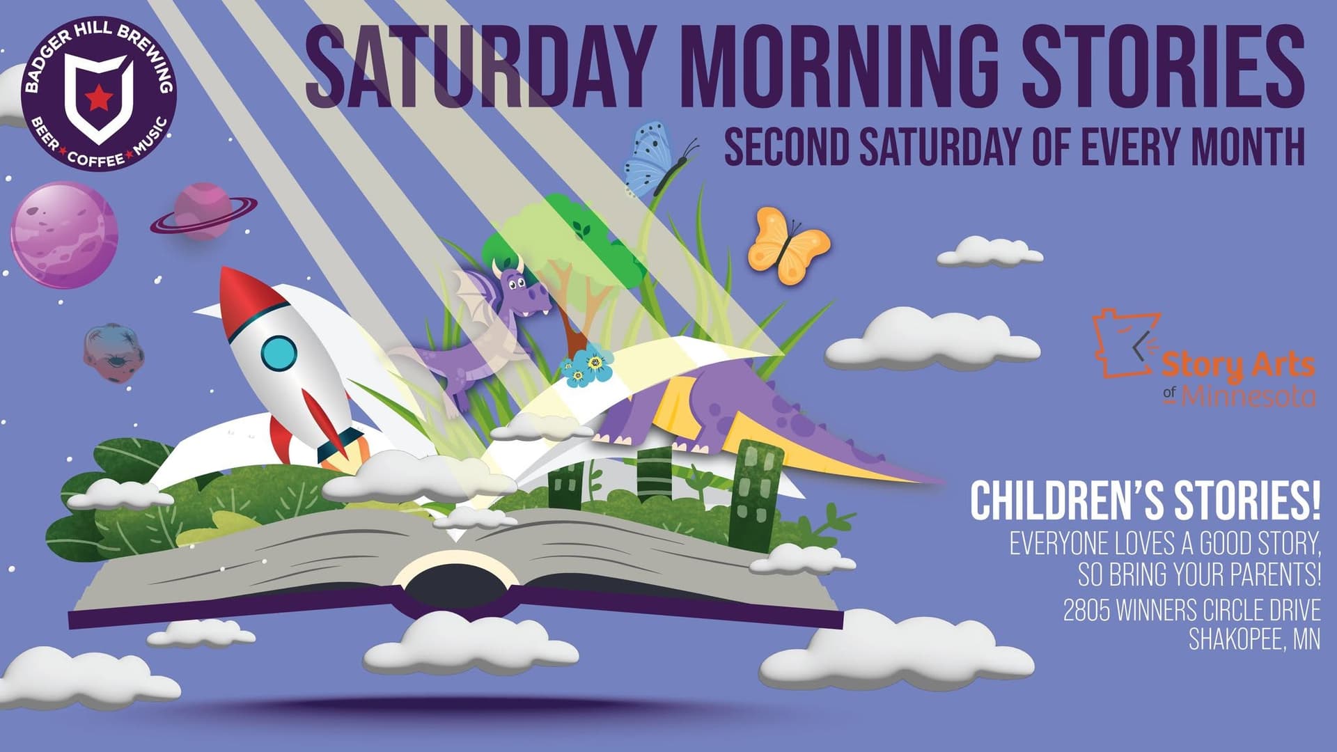 Saturday Morning Story Telling with Katie Knutson