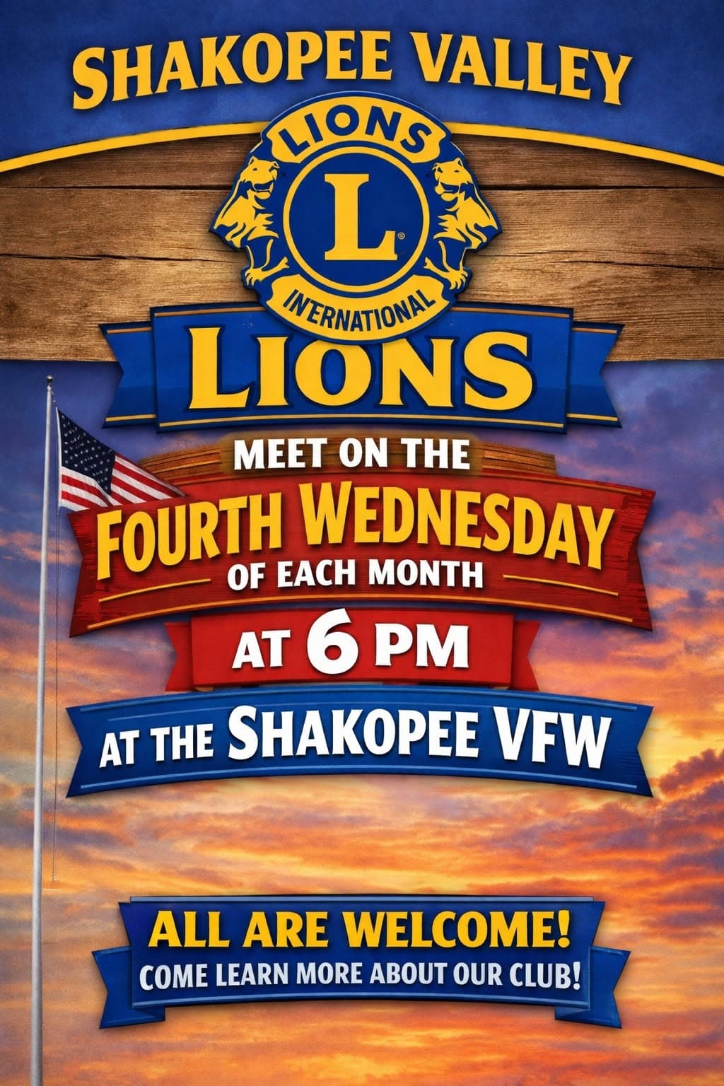Shakopee Valley Lions Membership Meeting