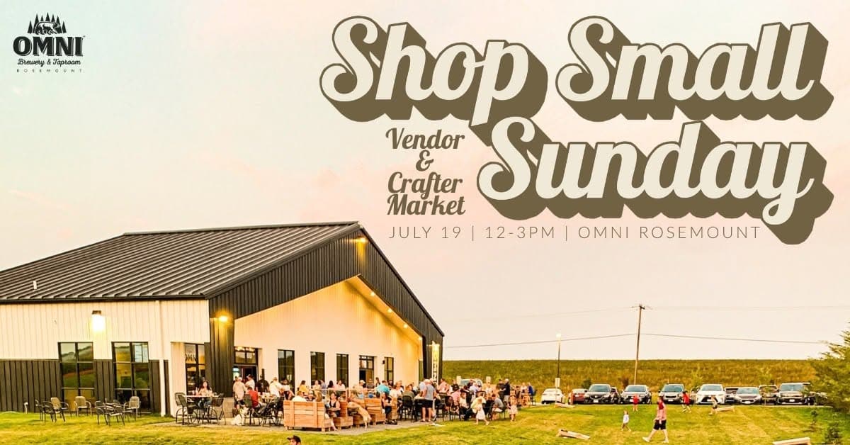 Shop Small Sunday Series at OMNI - Rosemount