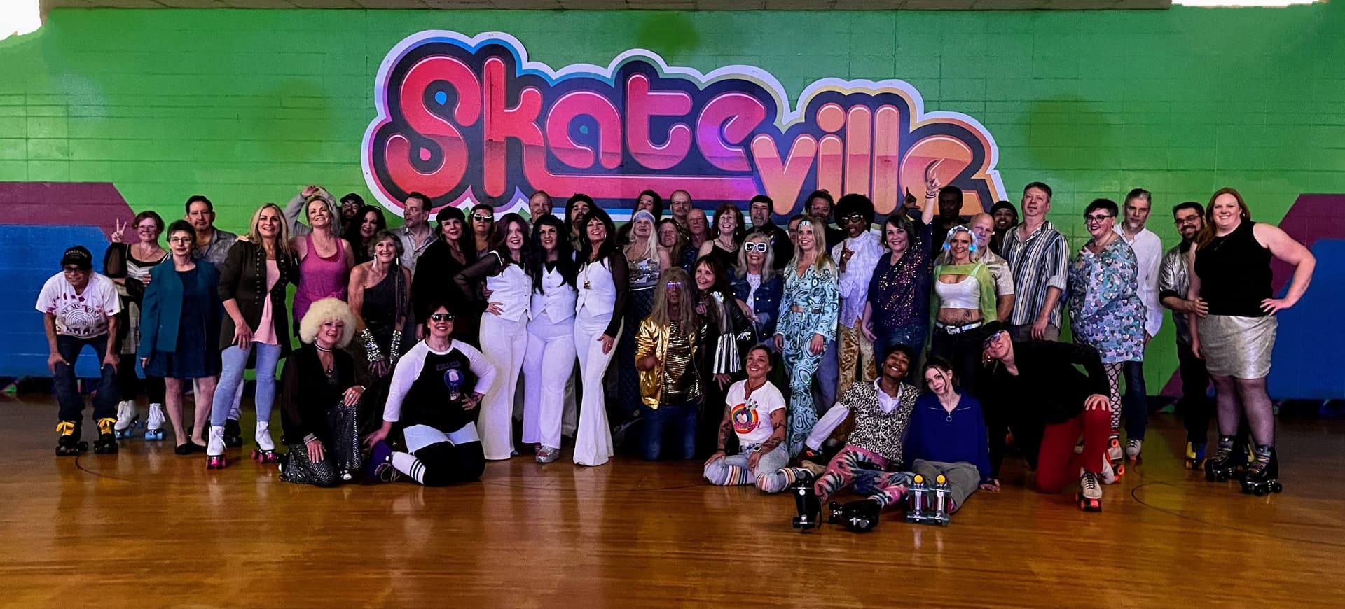 Skateville's Seasoned Skater's Bee Gee's Skate Adult Night